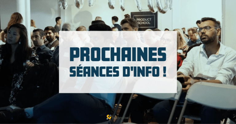 6 séances d'info pour des métiers d'avenir !