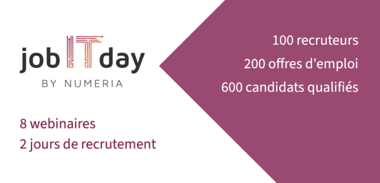 Le Job IT Day by Numéria est de retour !